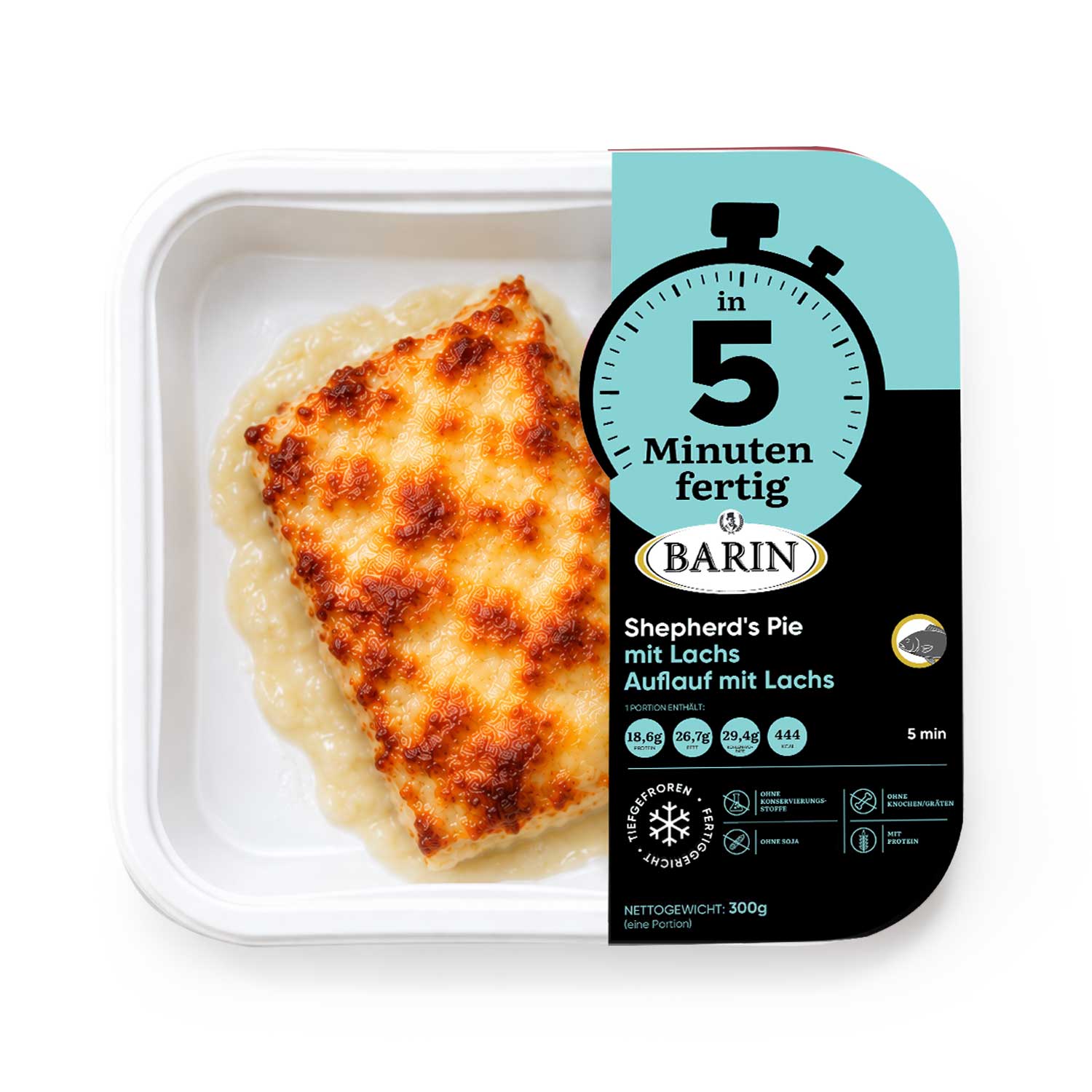 BARIN in 5 Minuten fertig Genusswoche XXL - 6 Hauptgerichte + Dessert gratis (2,19 kg)