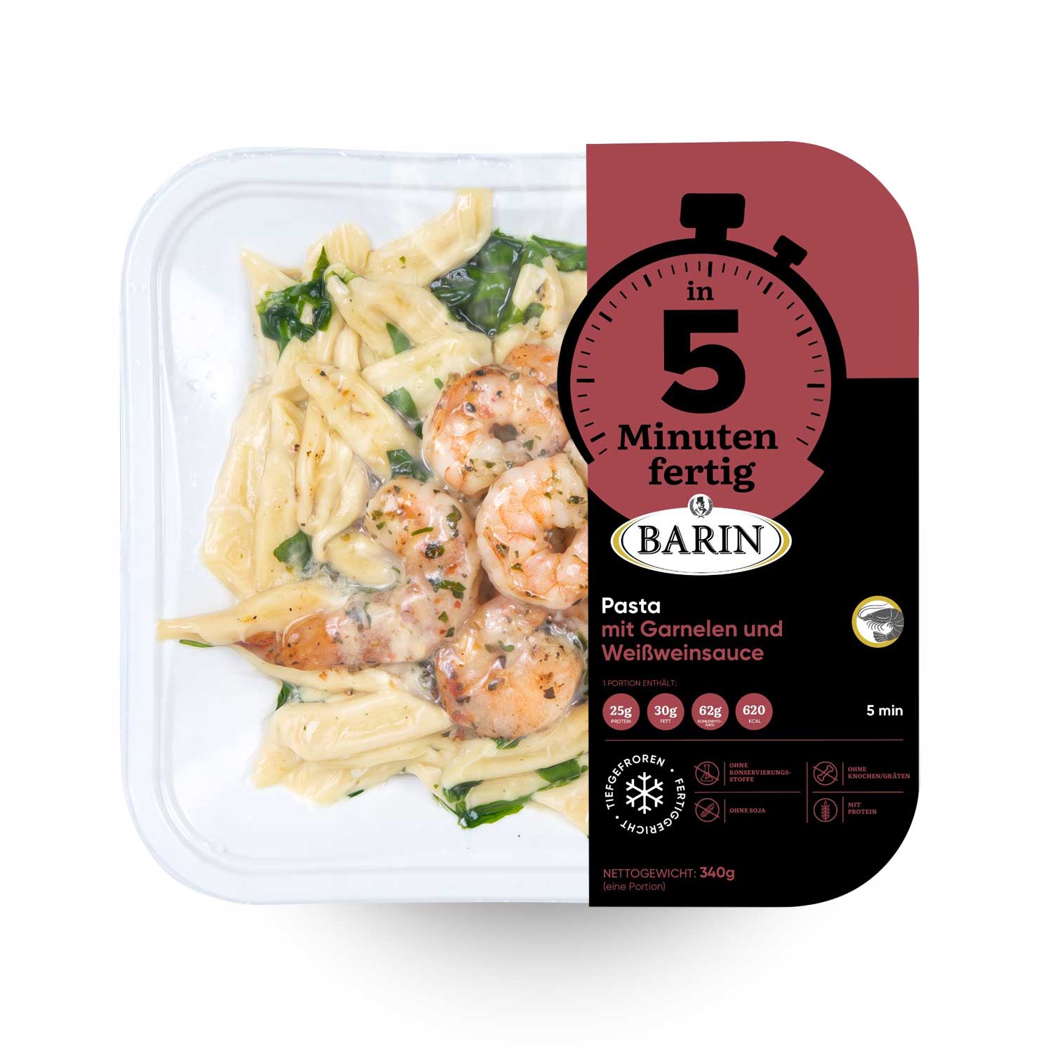 BARIN in 5 Minuten fertig Genusswoche XXL - 6 Hauptgerichte + Dessert gratis (2,19 kg)