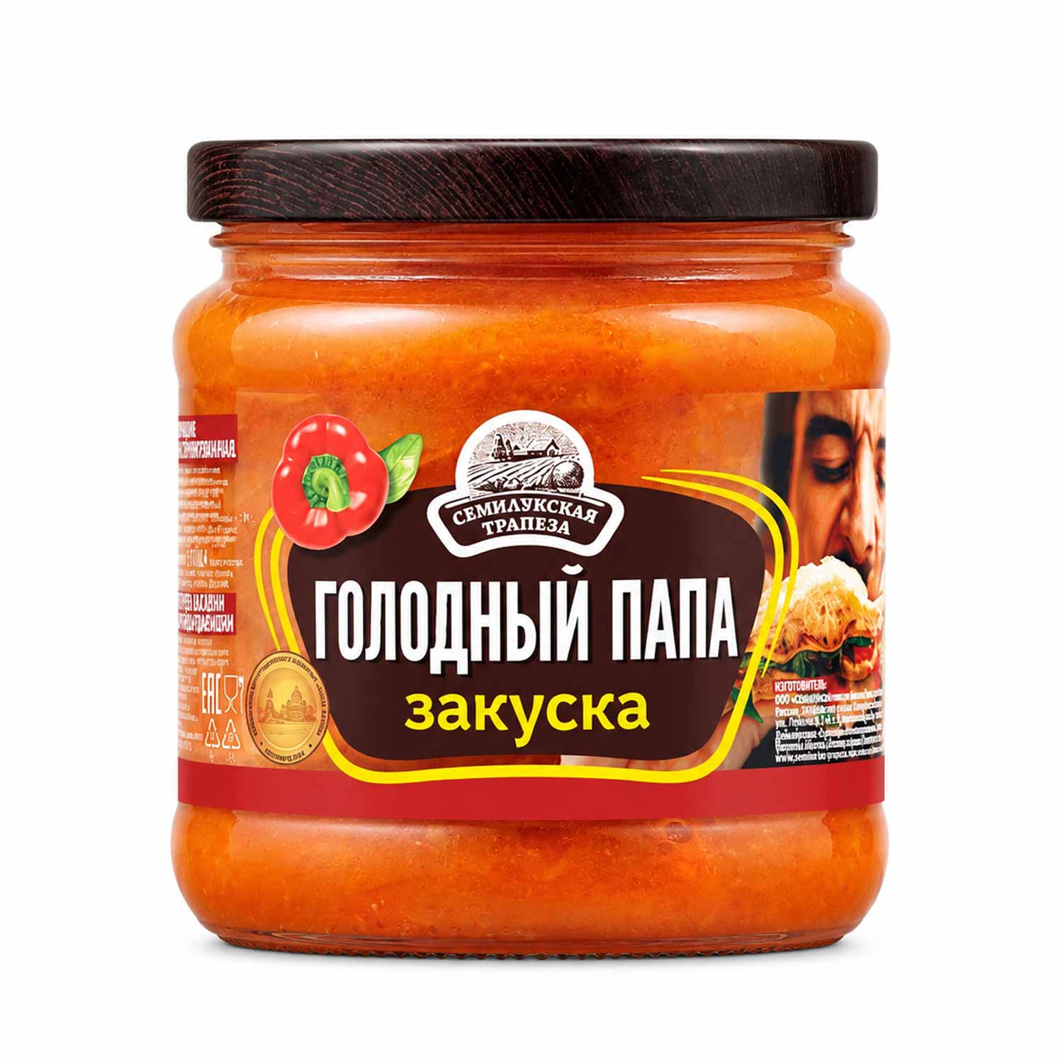 Semilukskaya Trapeza Gemüsezubereitung Golodnij Papa, 460 g