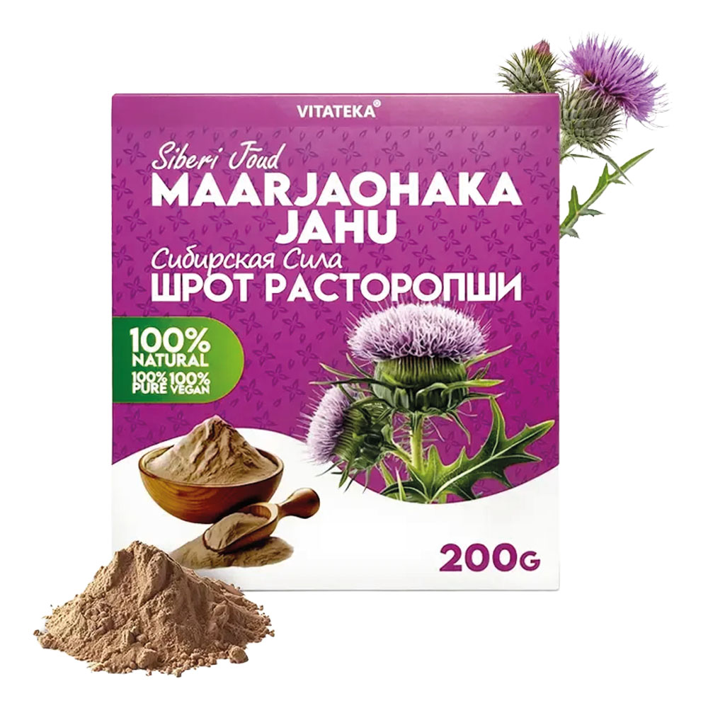 VITATEKA Mariendistelmehl (Presskuchen), 200 g