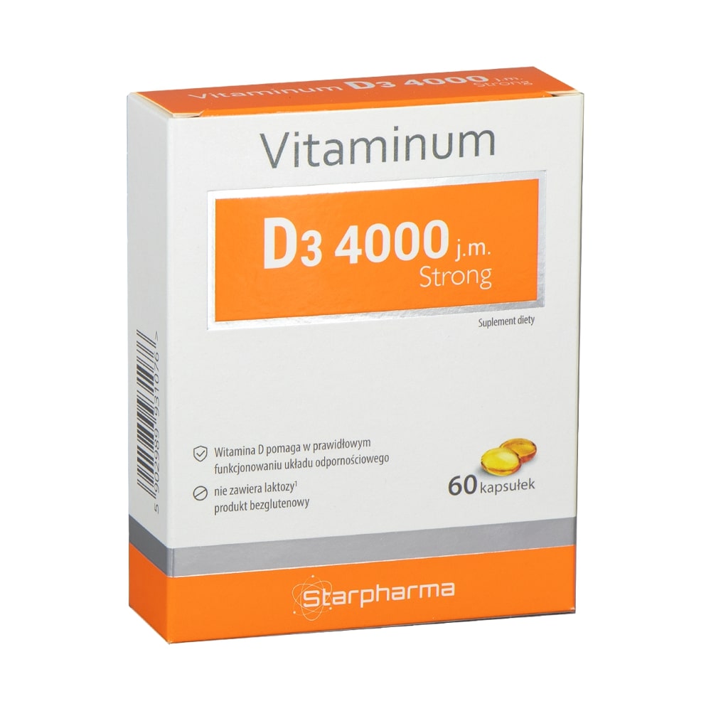 Starpharma Vitamin D3, 60 Kapseln