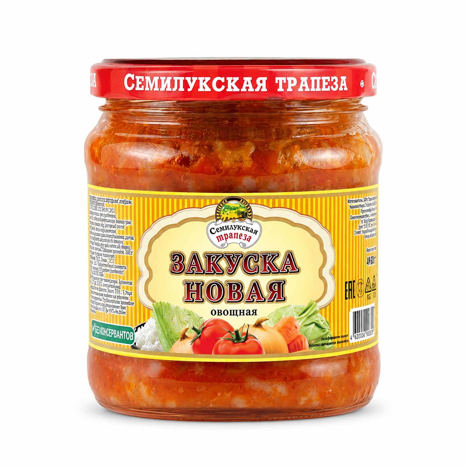 Semilukskaya Trapeza Gemüsezubereitung Novaja, 460g