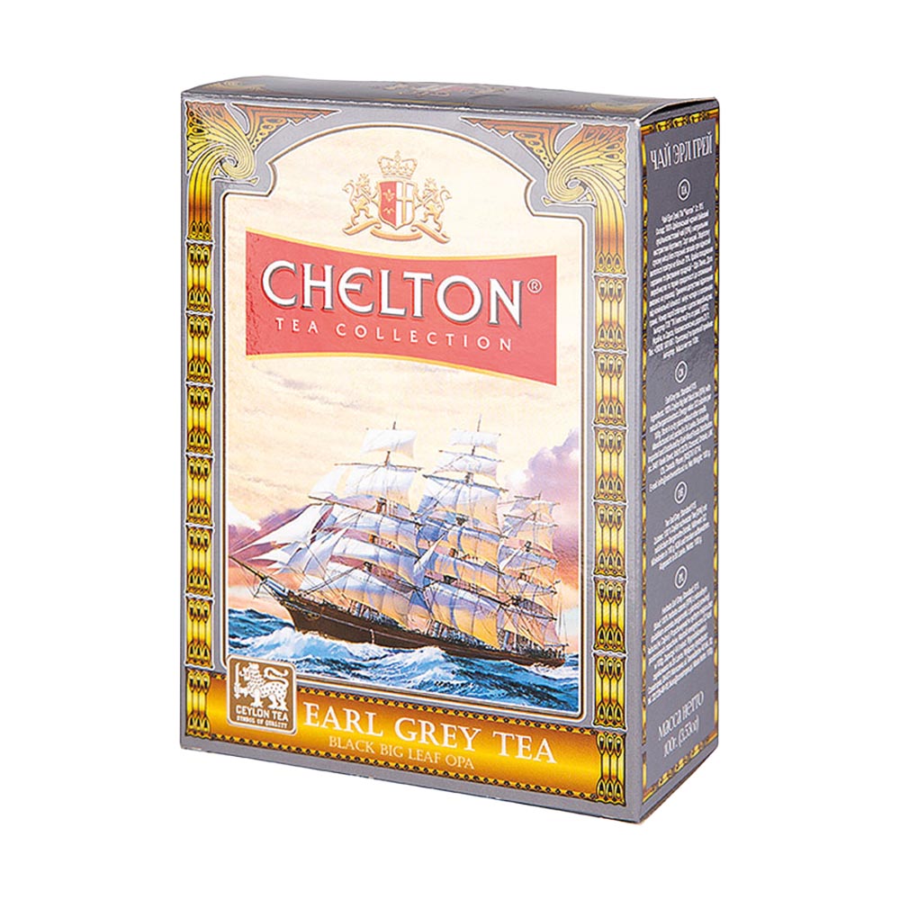 Chelton - Englischer Earl Grey Premiumtee, loser schwarzer Tee, 100 g