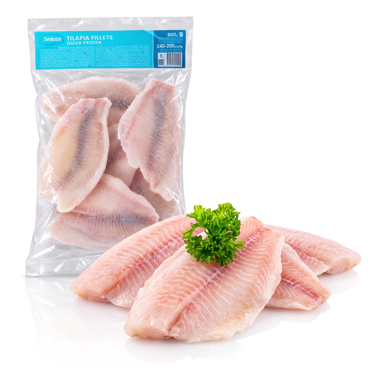 Fisch-Genussbox: Argentinischer Seehecht, Seehechtfilets & Tilapia