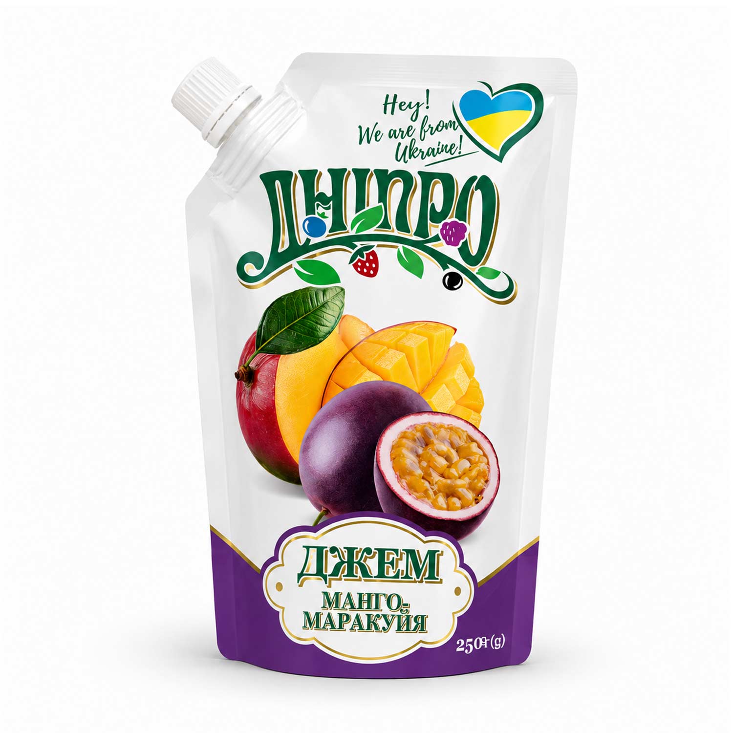Dnipro Brotaufstrich mit Mango-Pissionsfrucht, 250g