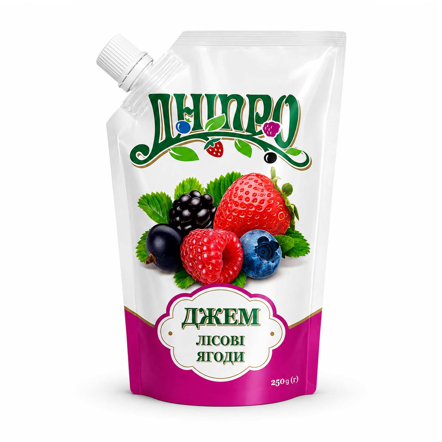 Dnipro Brotaufstrich mit Waldbeere, 250g