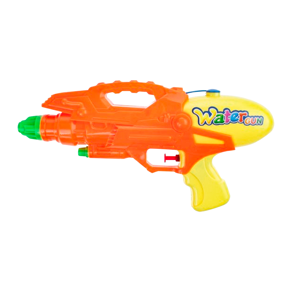 Wasserpistole Orange/Gelb, 29 cm