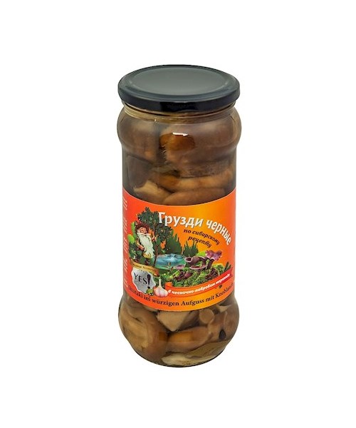 YES! Pilze Shiitake mit Knoblauch, 530g