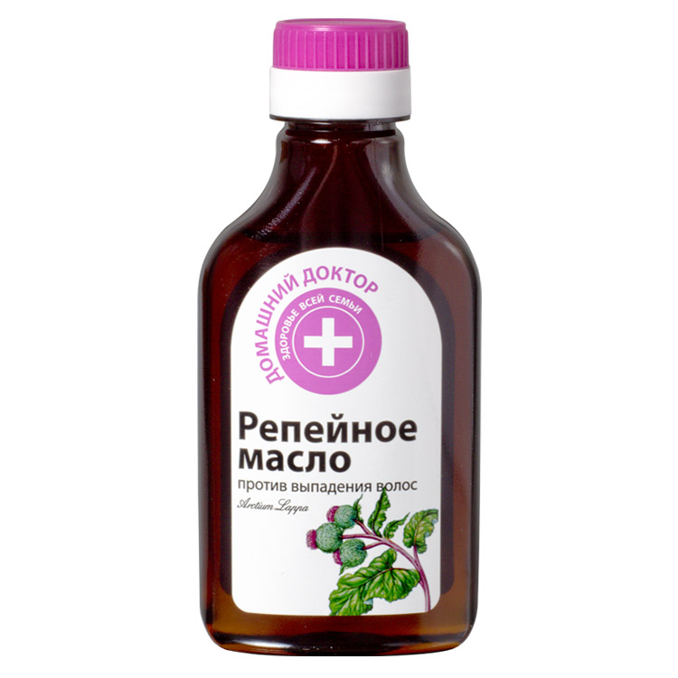 Domaschnij Doktor Klettenwurzel Öl gegen Haarausfall, 100 ml
