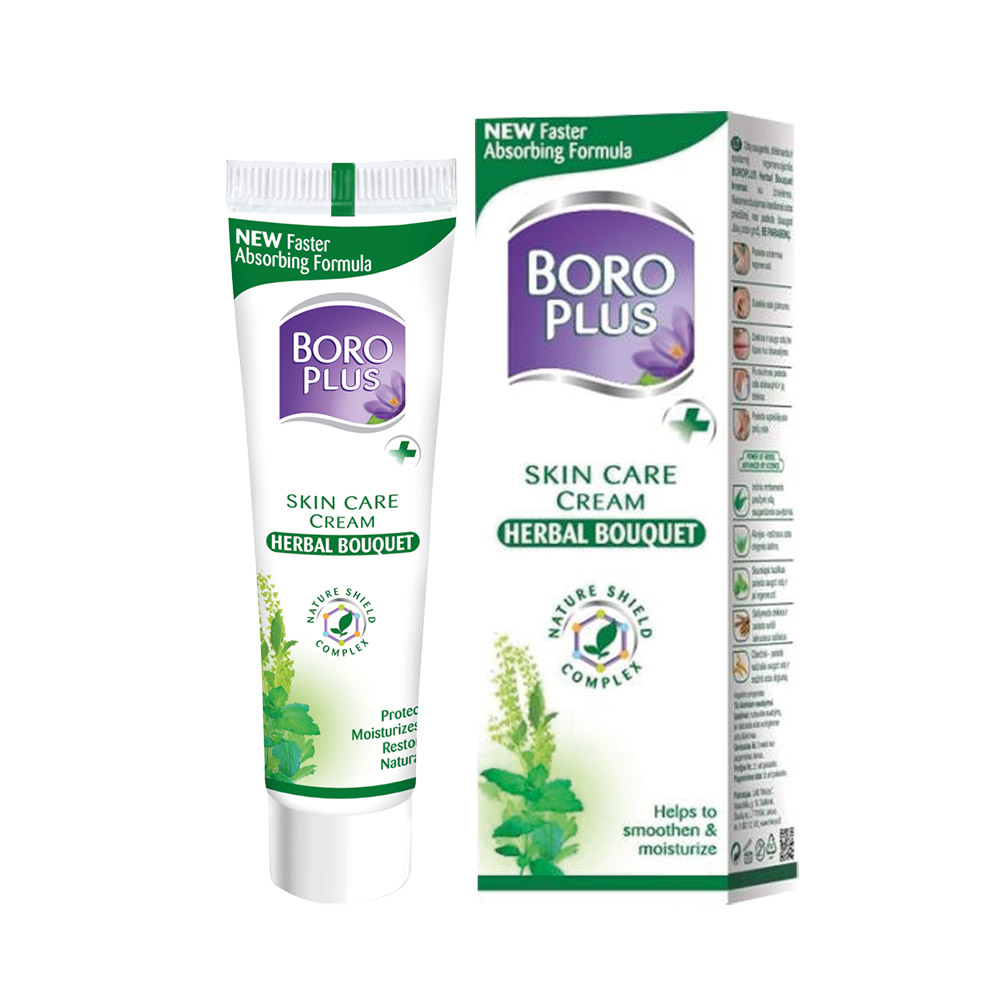 BORO PLUS Hautpflegecreme Kräuter, 50 ml