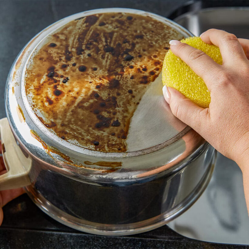 Pure100 MagicShine - Weiße Magie Mehrzweckreiniger, 300 g (inkl. Reinigungsschwamm) 1+1