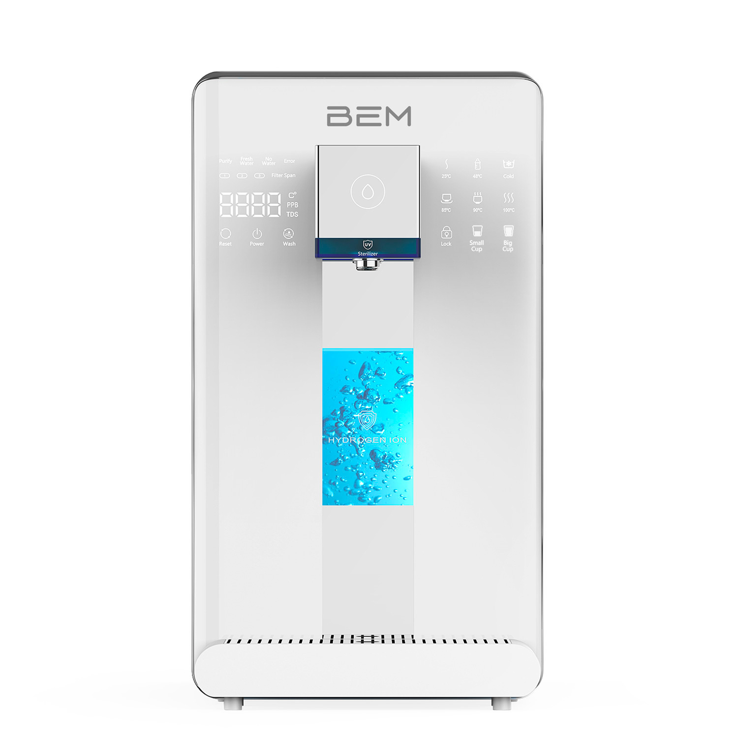 BEM LINA – RO-Tischwasserfilter mit UV, Wasserstoff und 6L Tank – Neue Version