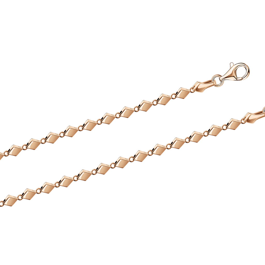 Armband aus russischem Rotgold 585, Breite ca. 2 mm