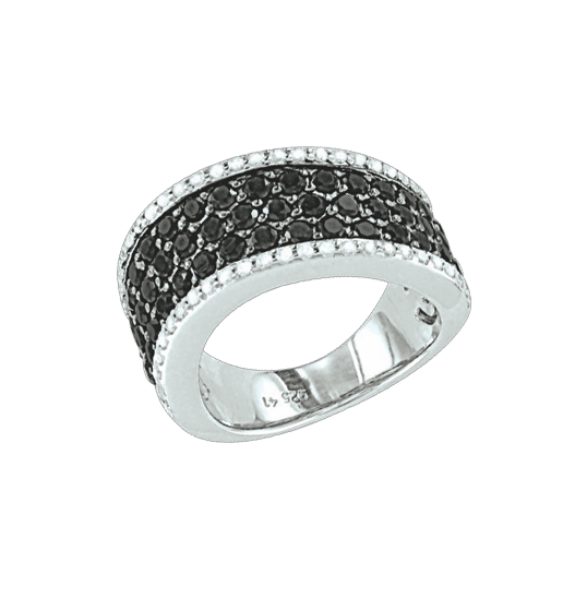 Damenring, Silber 925, Zirkonia