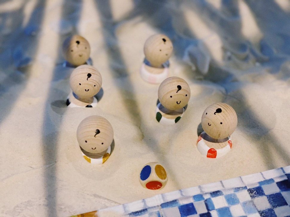 Brettspiel "Splash" (1-6 Spieler, Alter 3+)