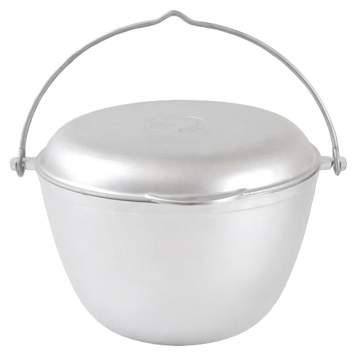 Kukmara Kasan für Camping, mit Pfannendeckel, 5 L