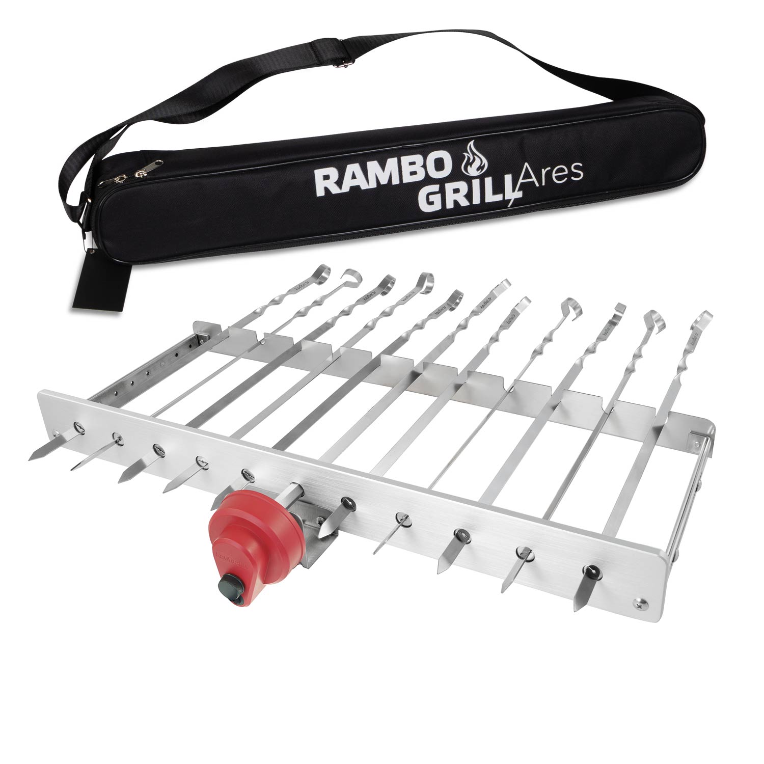 RAMBO GRILL Ares - Grillaufsatz mit Motor und Spieße