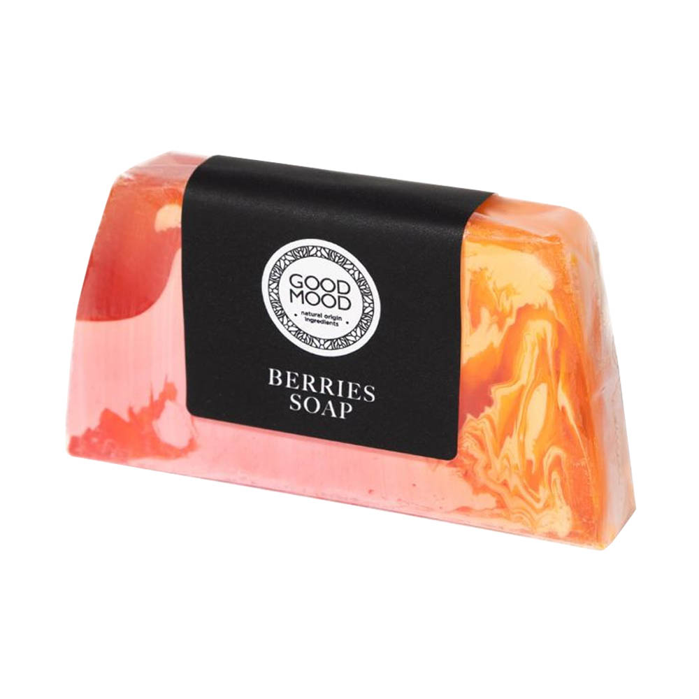 GOOD MOOD handgemachte Seife Berries Soap, 100 g