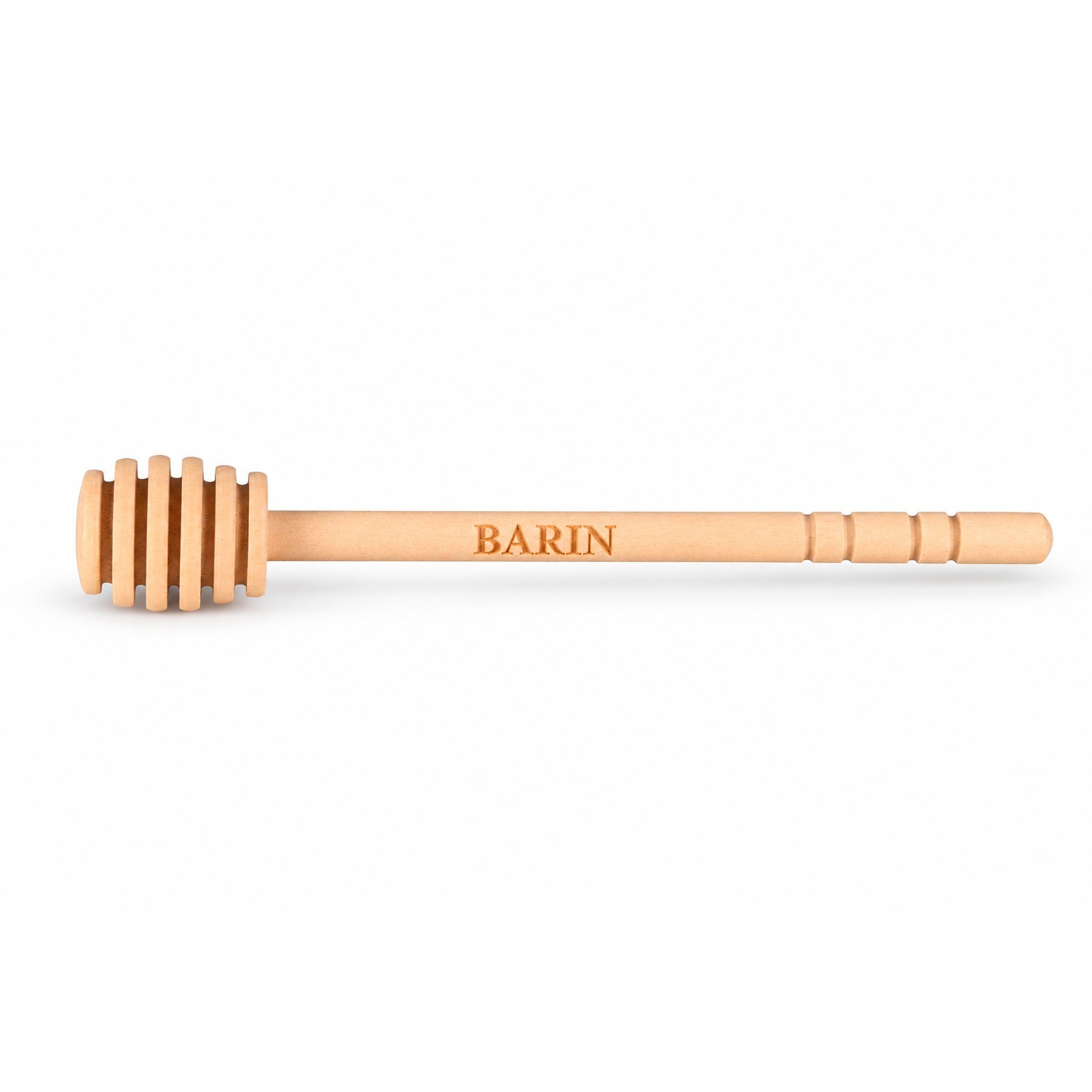 BARIN Honiglöffel aus Holz / Honigdosierer, 15 cm