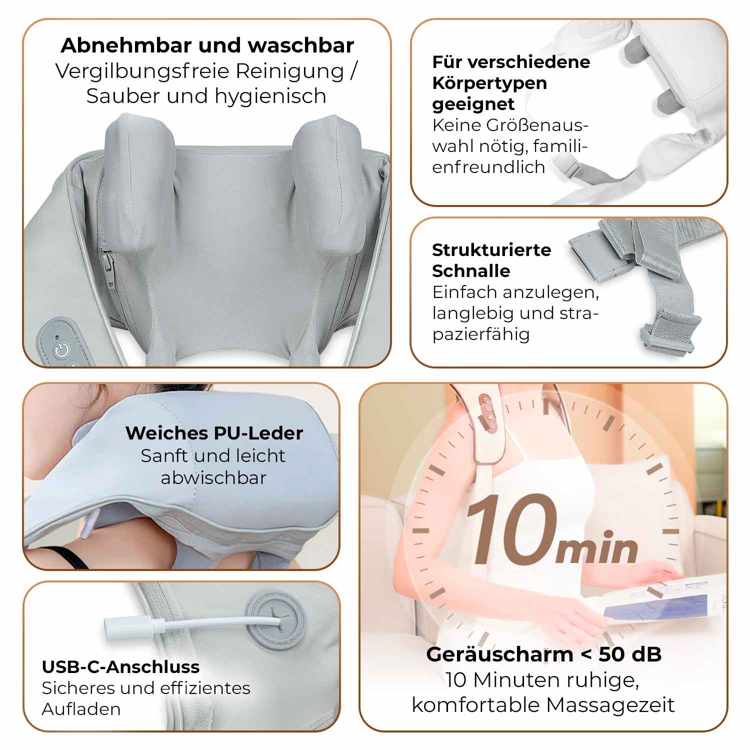 BEM Multi Relax Schulter- und Nackenmassagegerät