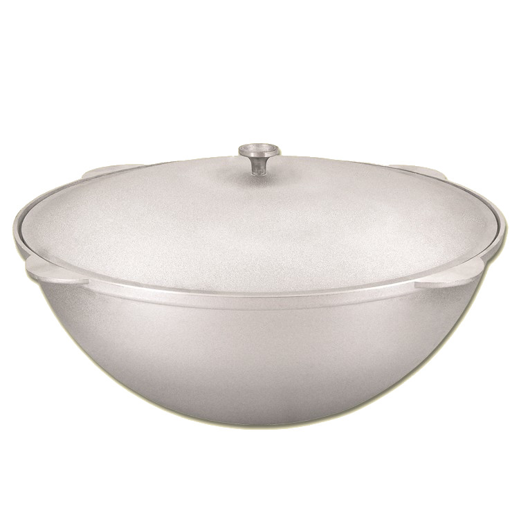 Kasan Tatarskij aus Aluminium mit Deckel , 15 L