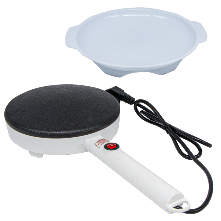 Olymp Elektrischer Pfannkuchen-Maker, Ø 20 cm, 700W, 20 x 40 x 6,5 cm