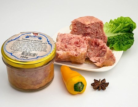 Family Farm Tuschonka - geschmortes Schweinefleisch, 200 g