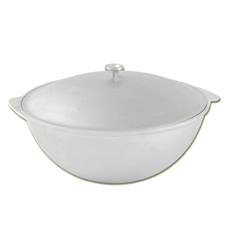 Kasan Tatarskij aus Aluminium mit Deckel , 4,5 L