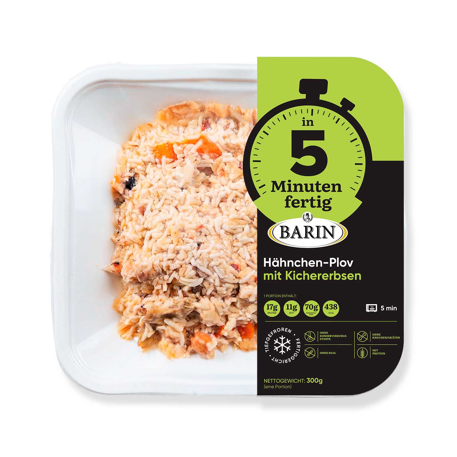 BARIN in 5 Minuten fertig Hähnchen-Plov mit Kichererbsen, 300 g
