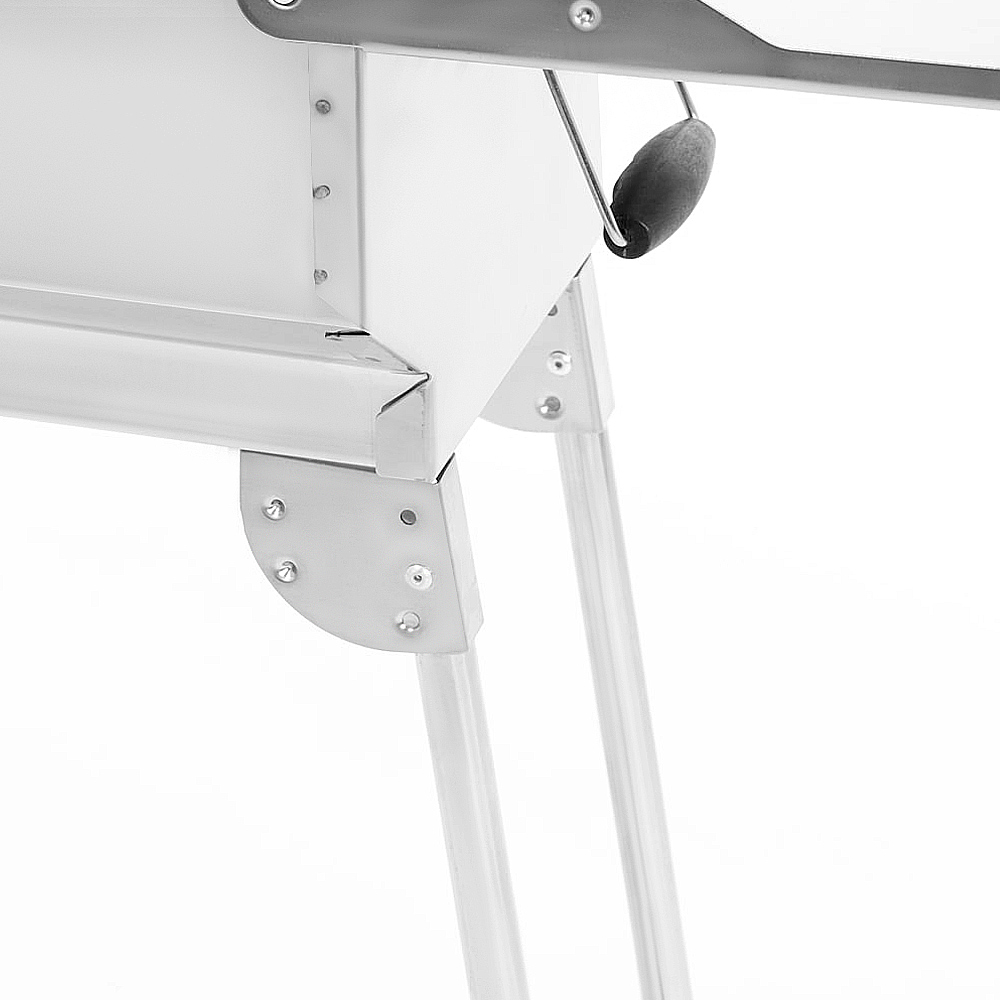 Holzkohlegrill Präsident mit klappbaren Füßen und Kohlebehälter