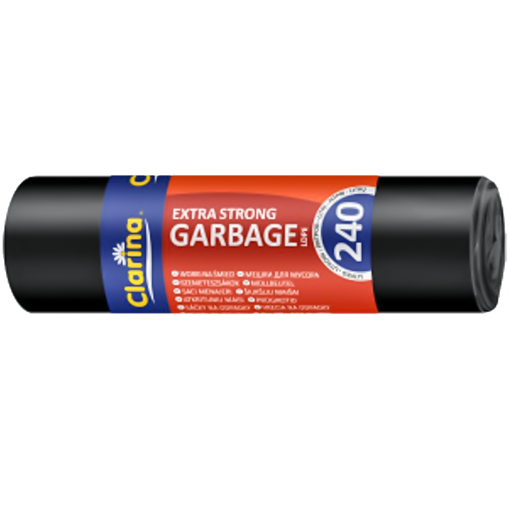 CLARINA Abfallbeutel 240 L - 10 Stück, Extra stark