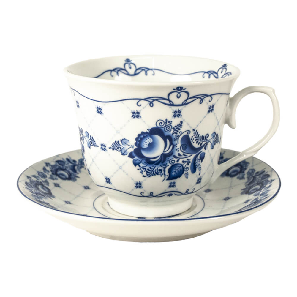 Teeservice "Gzel" 12 Tlg.(6 Tassen+6 Untertassen)