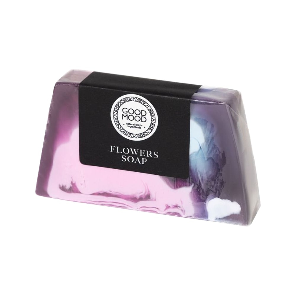 GOOD MOOD handgemachte Seife Flowers Seife, 100 g