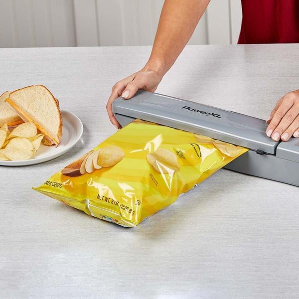 PowerXL Duo NutriSealer 6-in-1 Vakuumiergerät inkl. Folien und Beutel