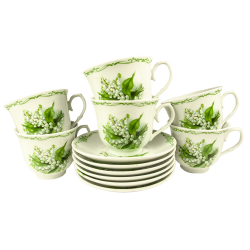 Teeservice "Maiglöckchen" 12 Tlg.