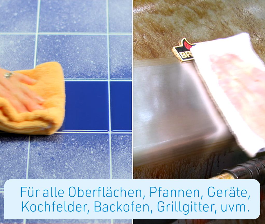 Grease Police Fett- & Schmutzlöser inkl. Mikrofasertuch 500ml + 500ml GRATIS