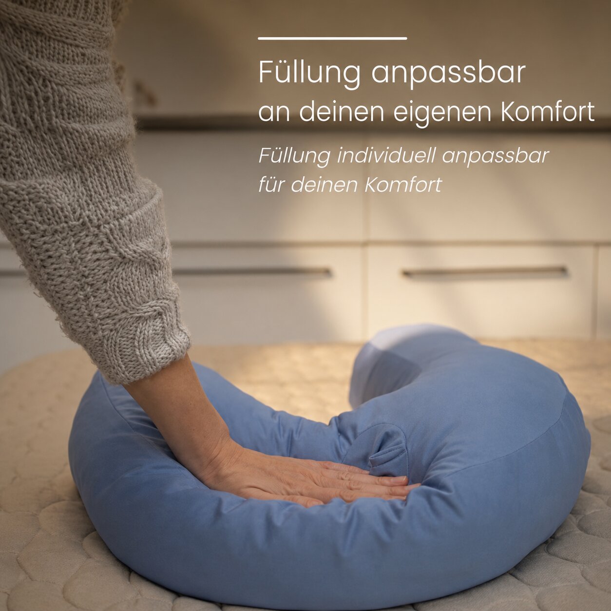 Side Sleeper Pro – Seitenschläfer-Kissen: Nackenstütze, Anti-Schnarch, ergonomisch