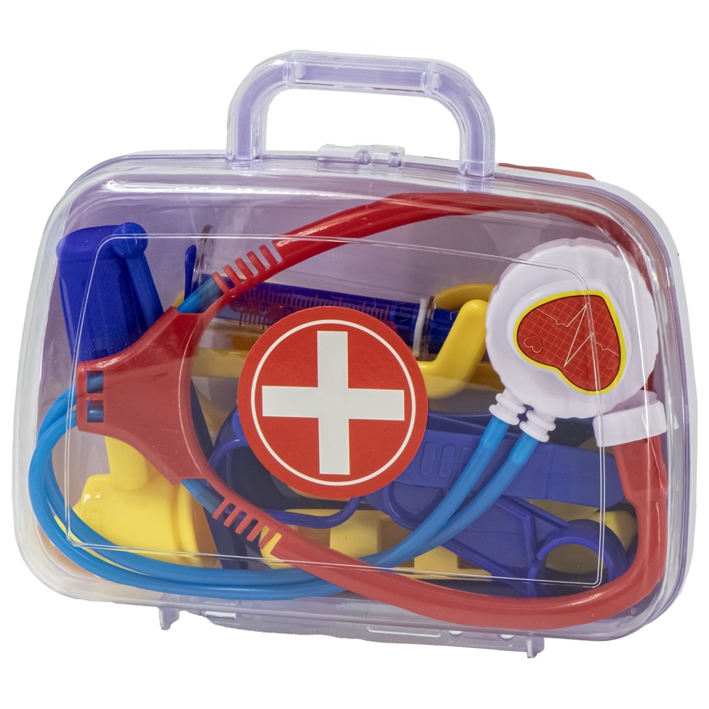 Doktor Spielkoffer 11-tlg 15x17x5 cm