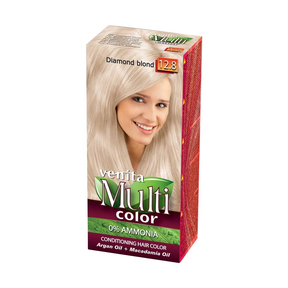 VENITA MultiColor ammoniakfreie Farbe Diamond Blond 12.8, 100ml