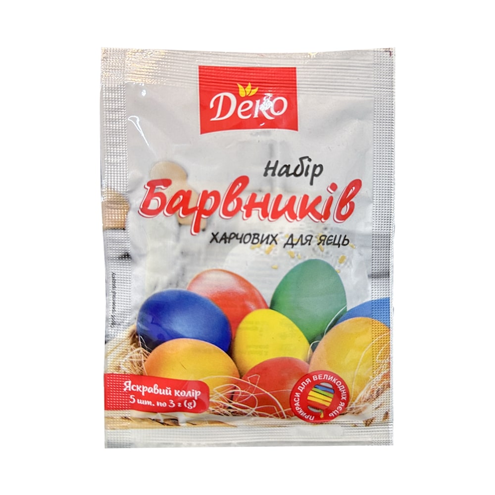 Eierfarbstoffe 5er-Set, 25 g