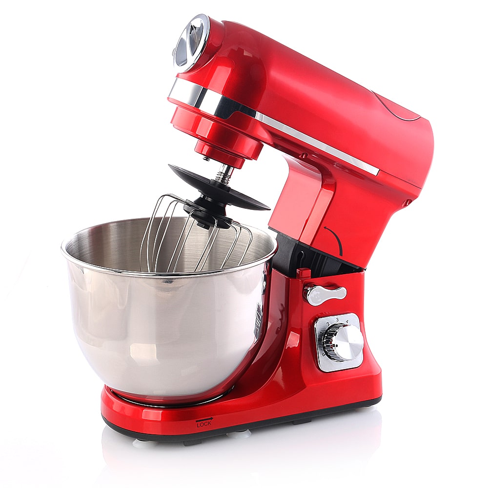 B-Ware BEM Alex Küchenmaschine 3 in 1 mit Zubehör aus Edelstahl 5 L.