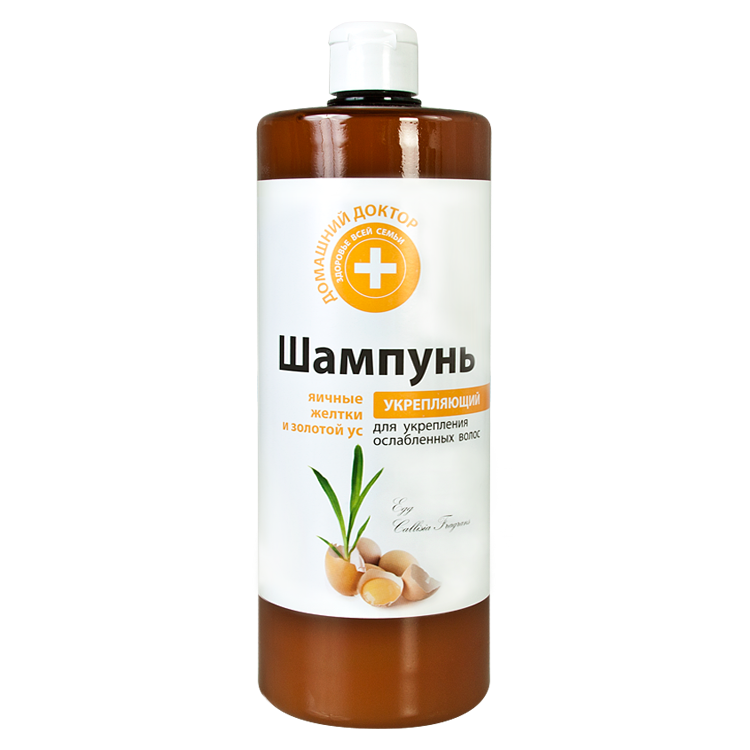 Domaschnij Doktor Shampoo, Eigelb und Callisia, 1000 ml