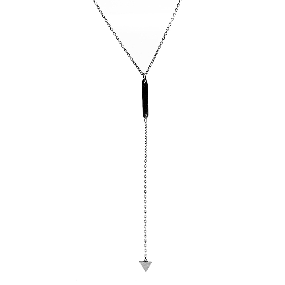 Halskette aus 925 Silber, Y-Kette