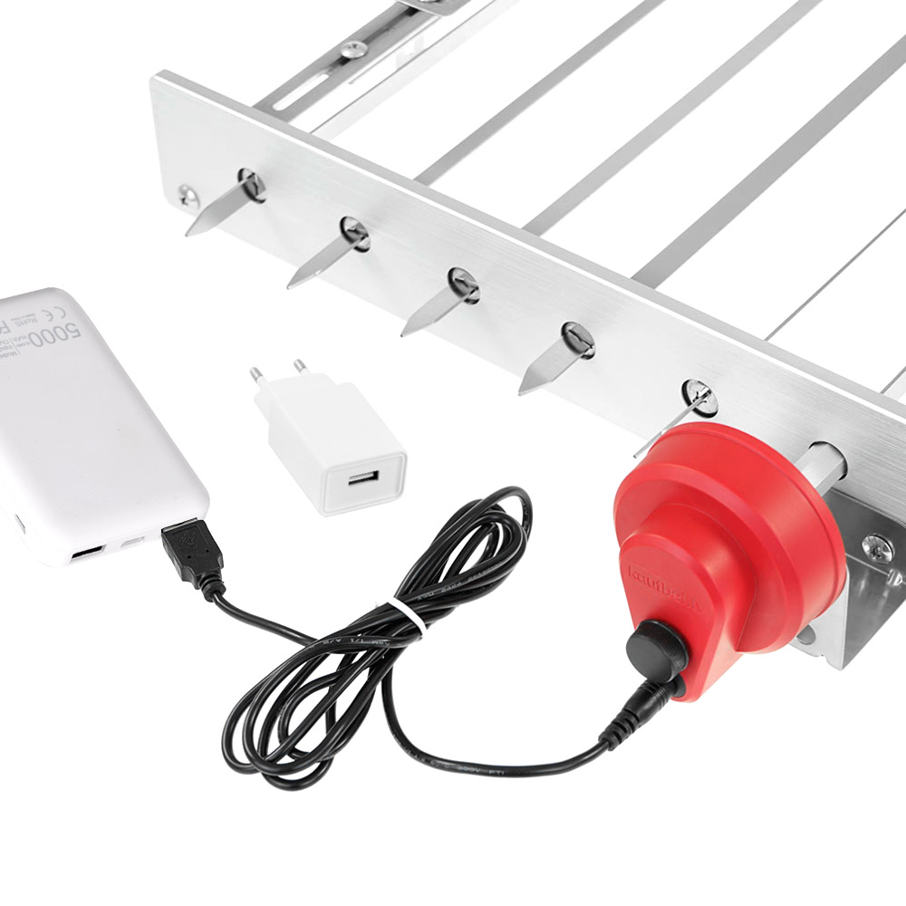 RAMBO GRILL Ares - Grillaufsatz mit Motor und Spieße