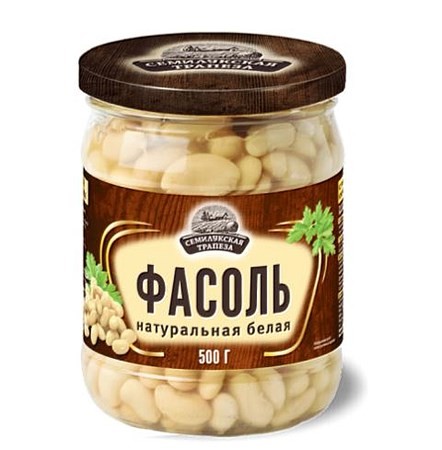 Semilukskaya Trapeza Weiße Bohnen, 500 g