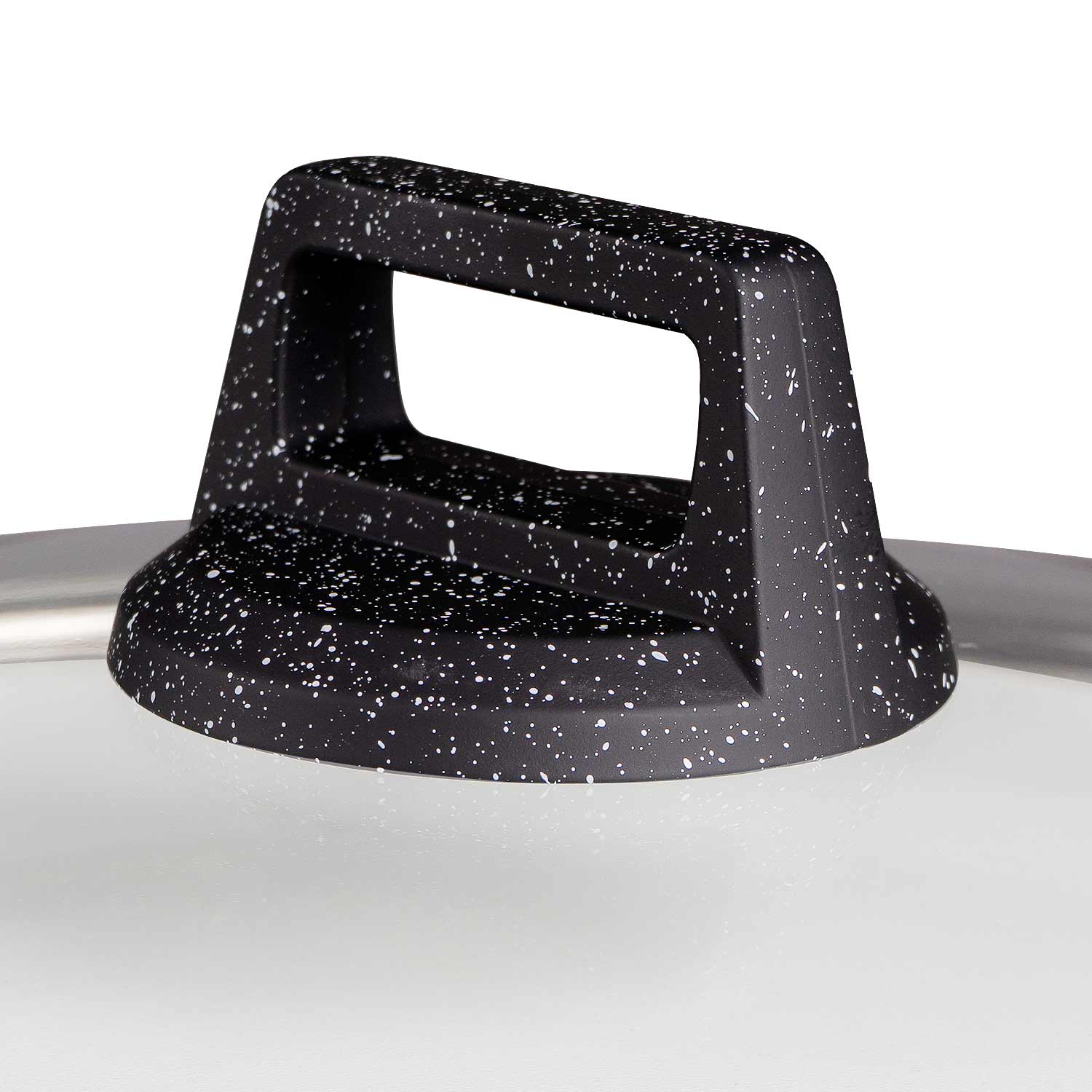 Kaufbei Pfannen-Set mit Glasdeckeln – 3-teilig (20, 24, 28 cm)