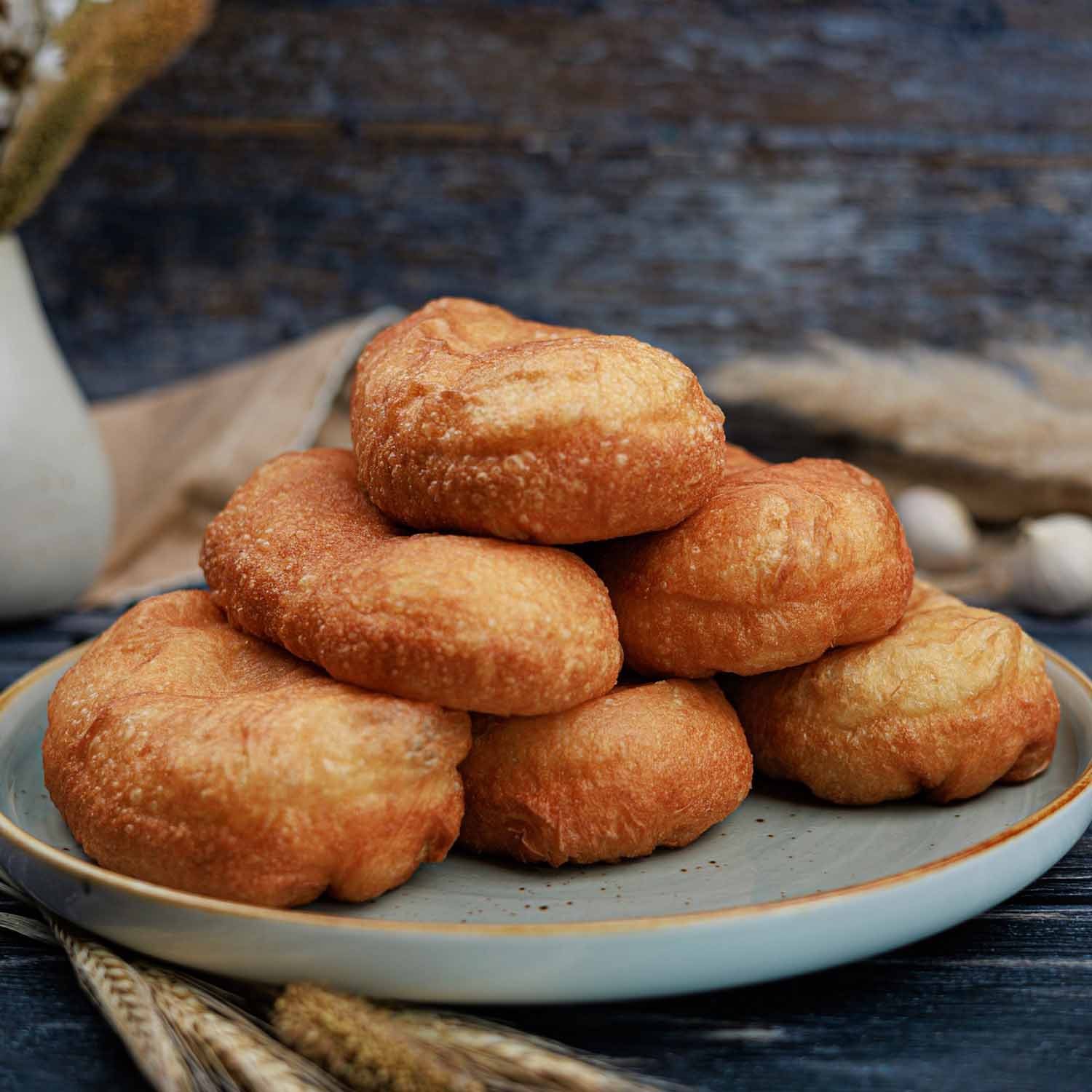 BARIN Piroschki – Hefeteigtaschen mit Kartoffel, 450g TK (Packungsinhalt 4 Stück)