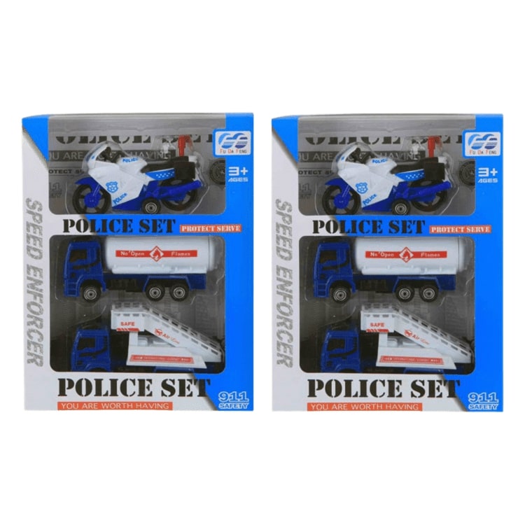 Polizeifahrzeuge, 3-tlg