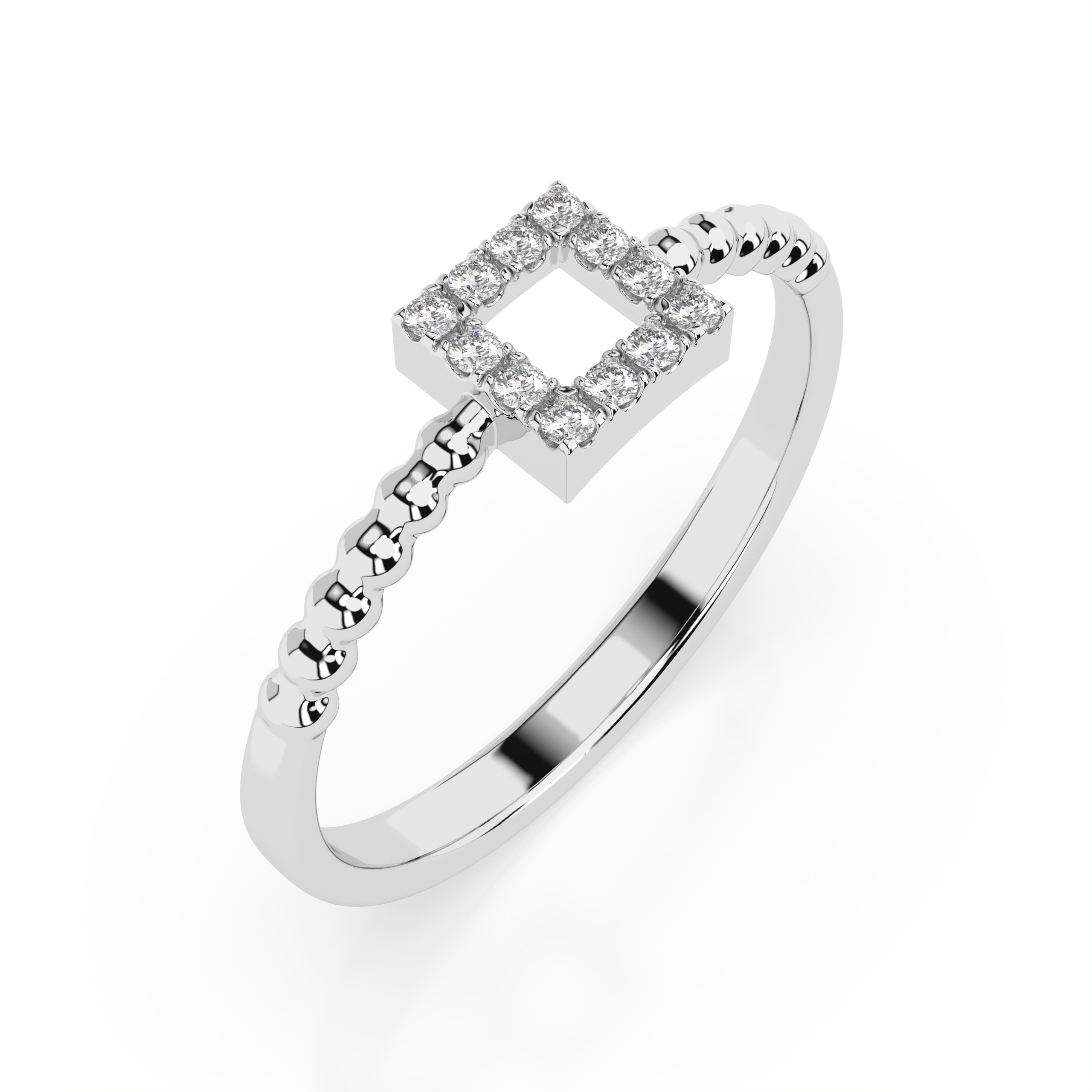 Damenring, Rot-/Weiß-/Gelbgold 585, mit Brillanten ca. 0,07 ct. GSI