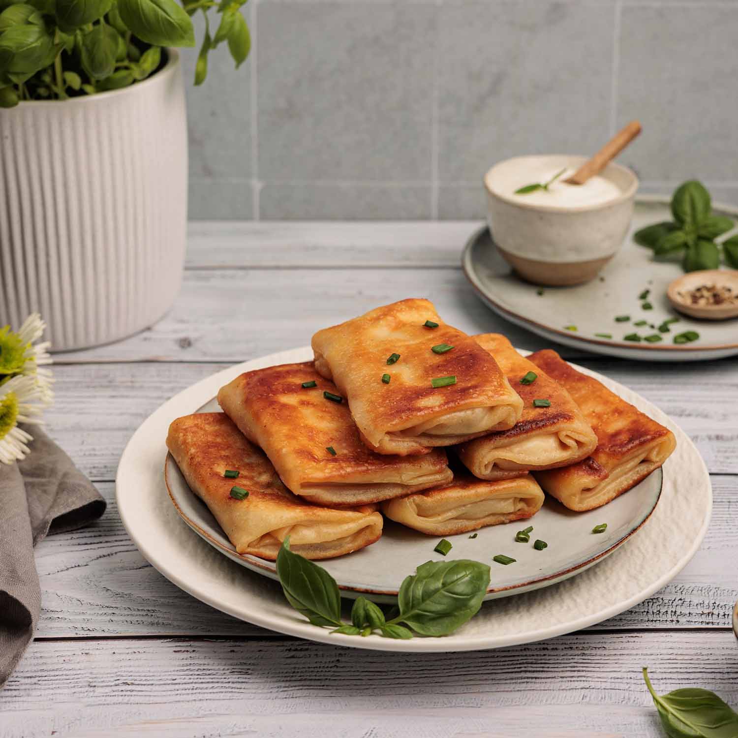 BARIN SET 2x Pfannkuchen mit Fleischfüllung, vorgebraten, tiefgefroren (2x520 g)